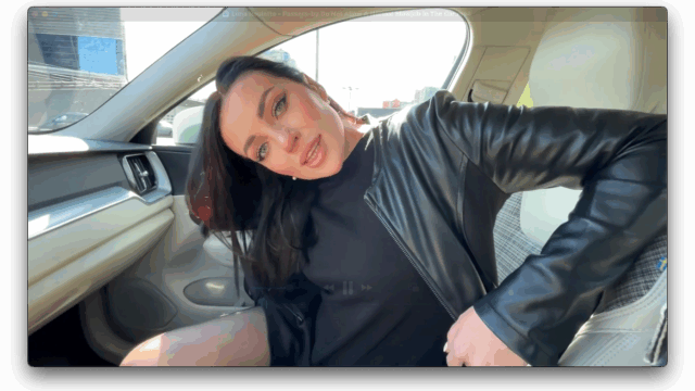 Luna Roulette – Passers-by Do Not Allow A Normal Blowjob In The Car